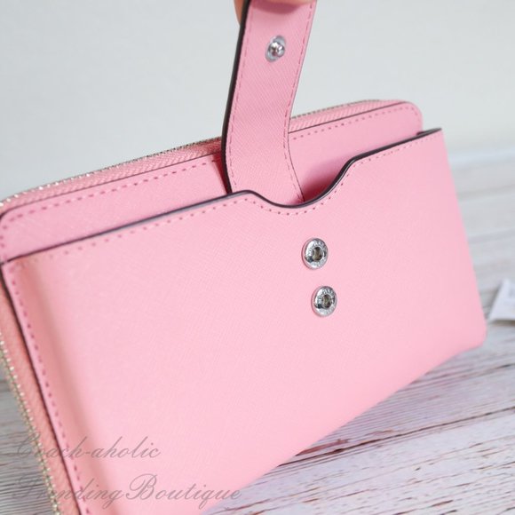 Michael Kors Jet Set Travel Phone Holder Wristlet - Picture 5 of 9